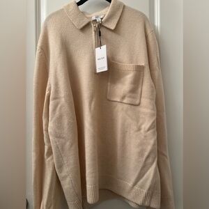 Men’s Reiss XXL 1/4 zip sweater - new!
